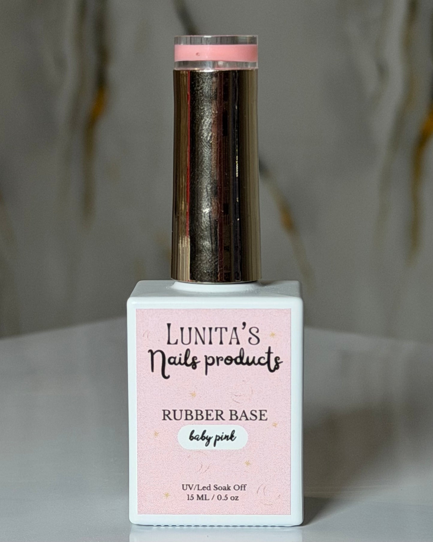 Rubber base baby pink