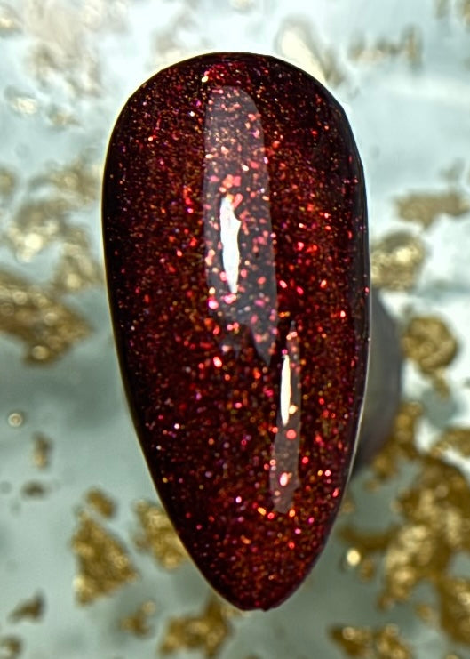 Festive Merlot Cat Eye