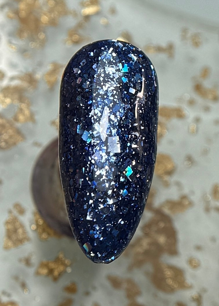Blue Spark Glitter