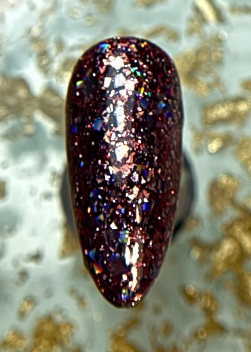 Fuchsia Rosé Glitter