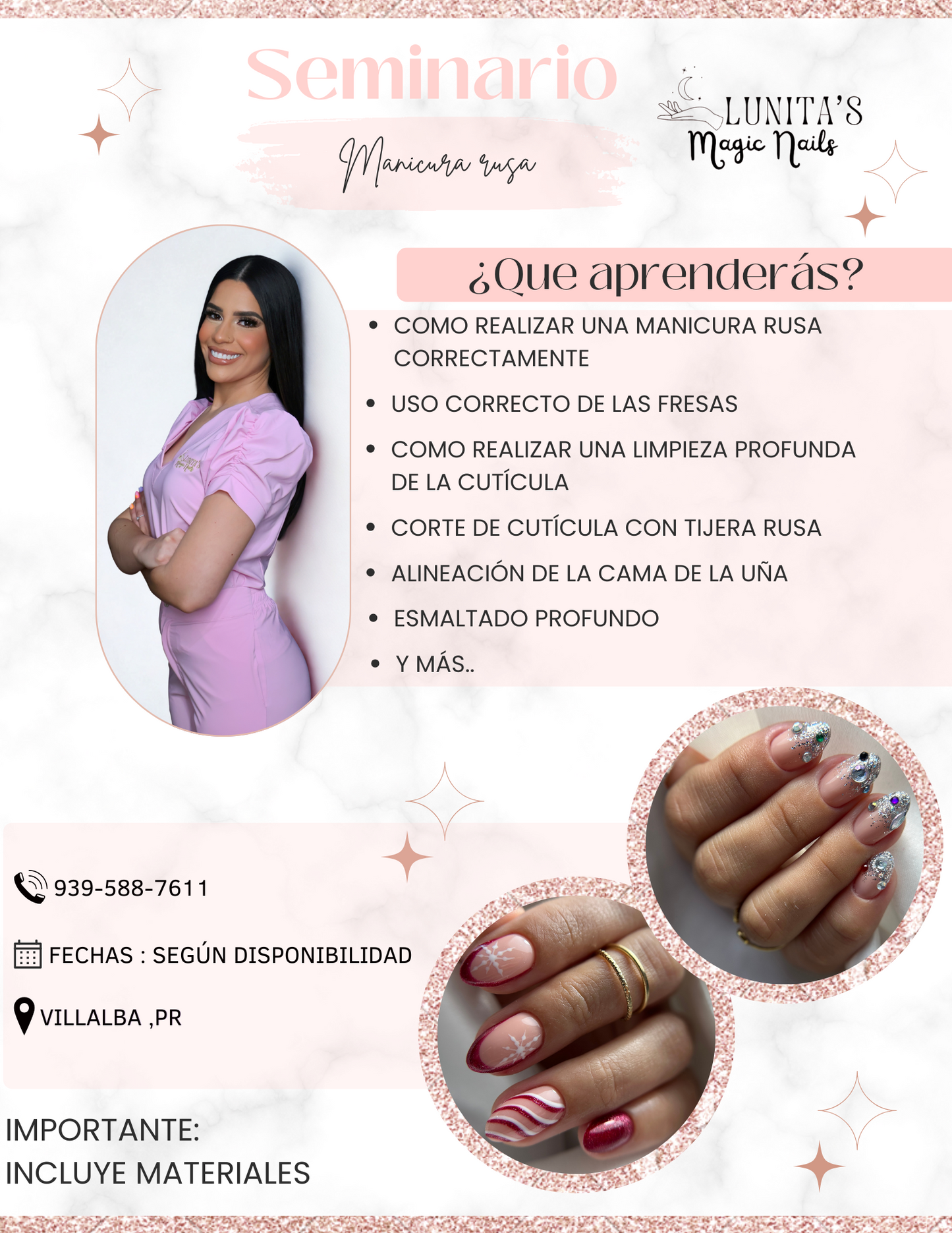Seminario Presencial: Manicura rusa