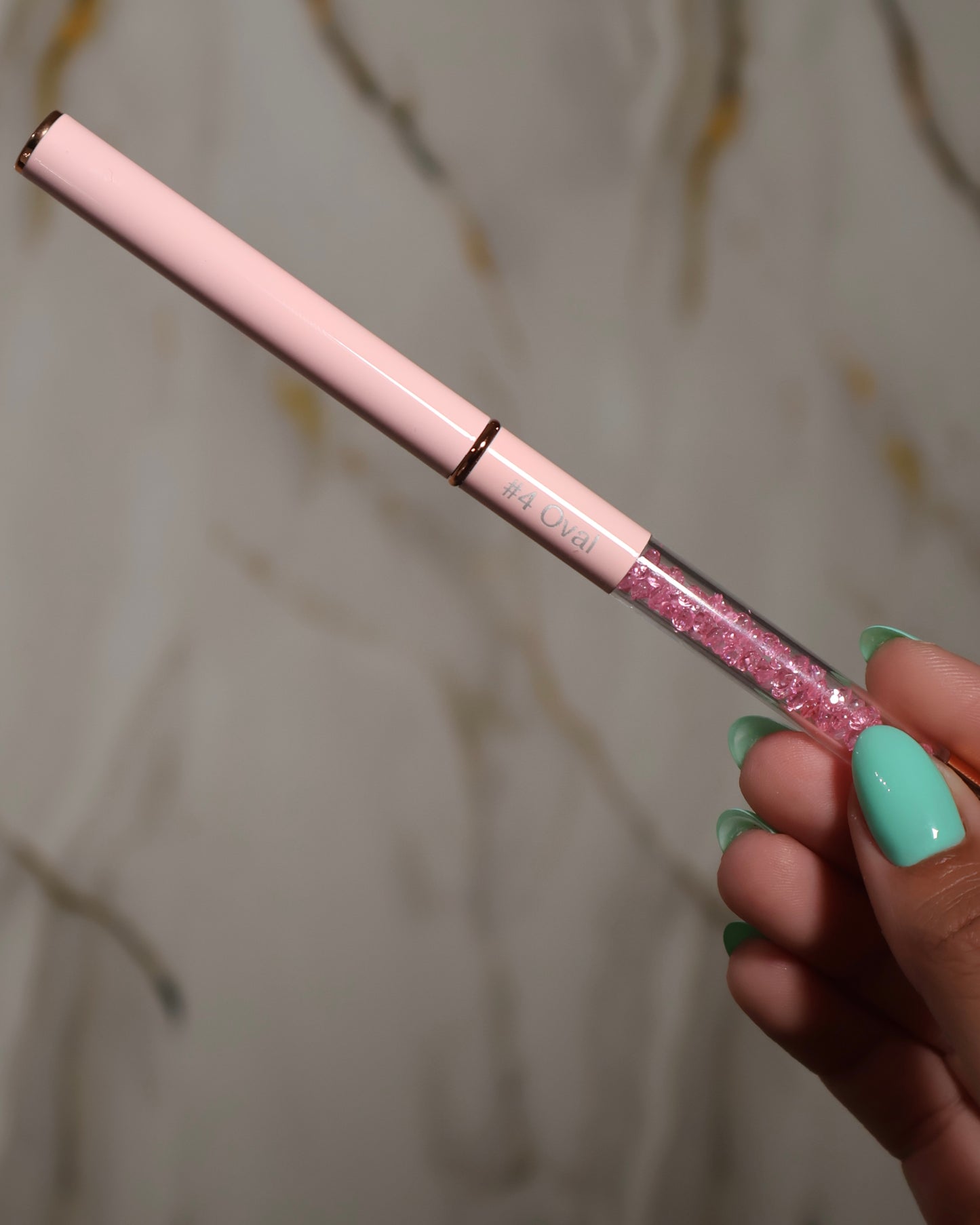 Nail brush oval