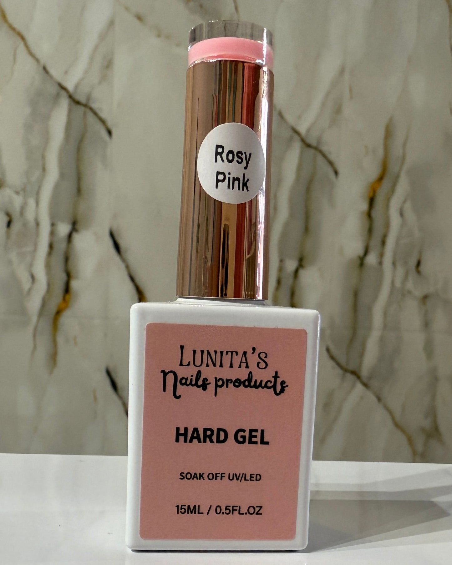 Hard gel flex Rosy pink
