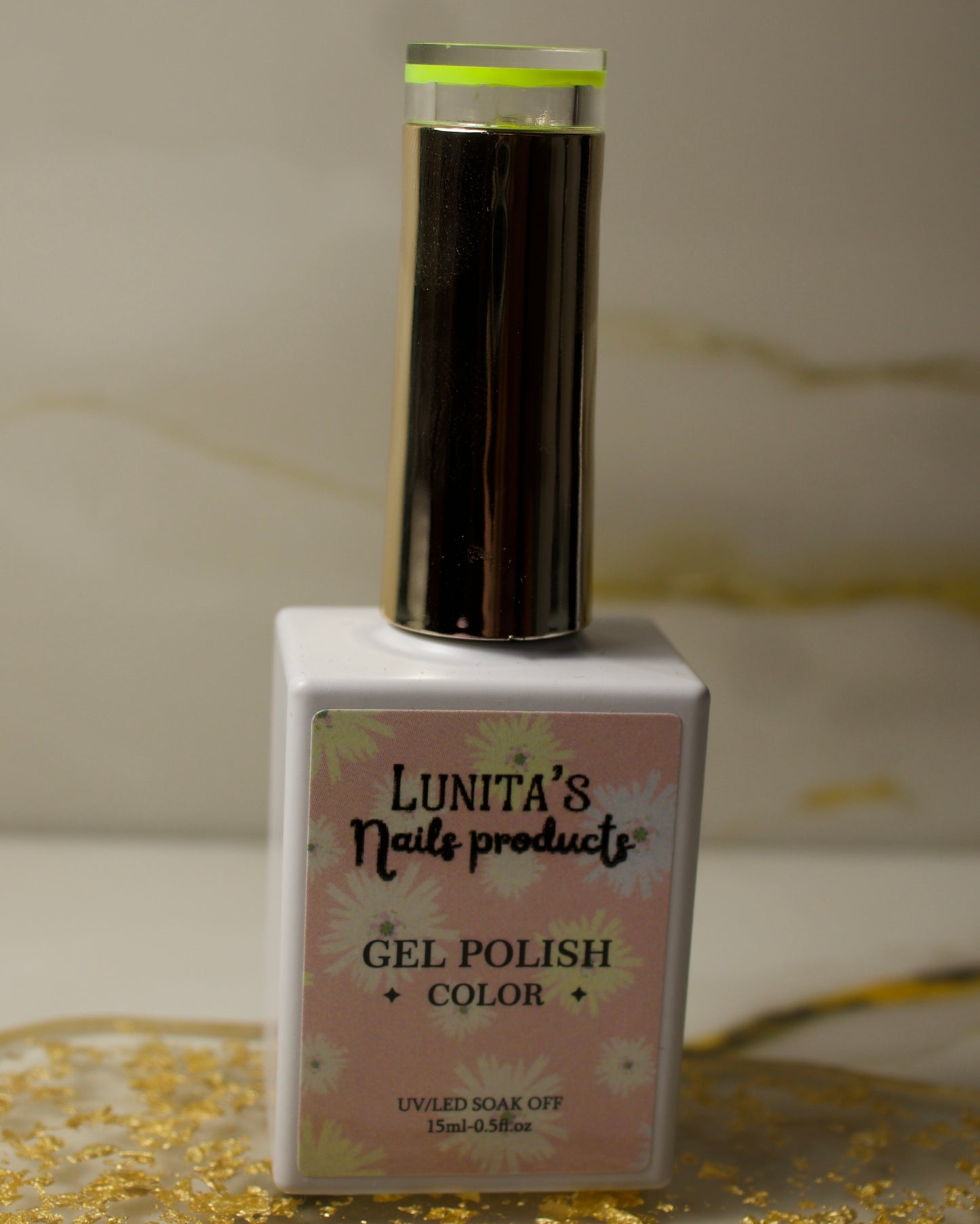 Gel Color neon yellow