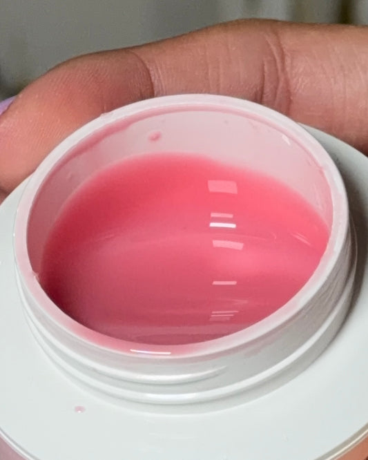 Hard gel thick rose nude tarro