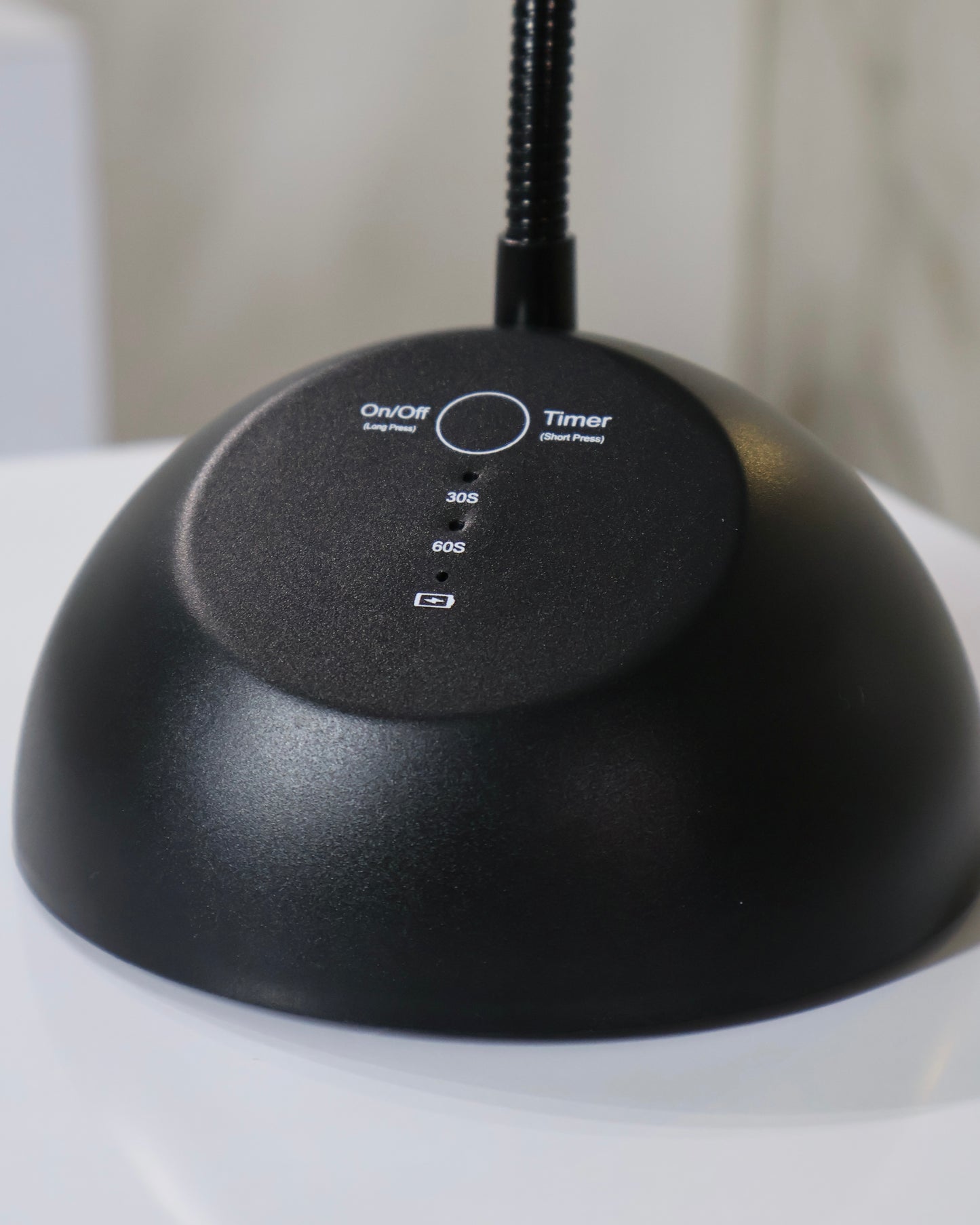 Flash Cure Lamp black