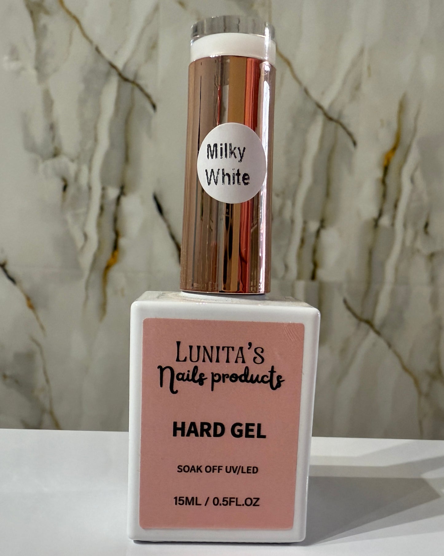 Hard gel flex Milky white