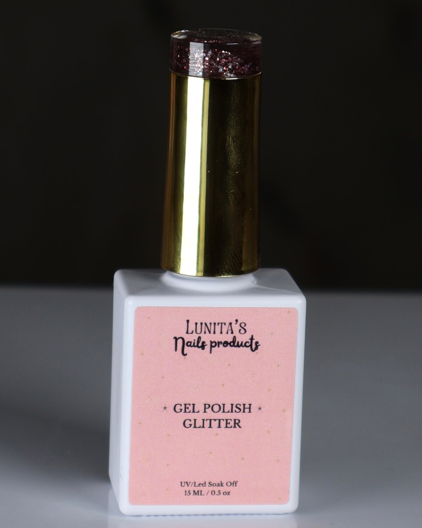 Plum Glow Glitter