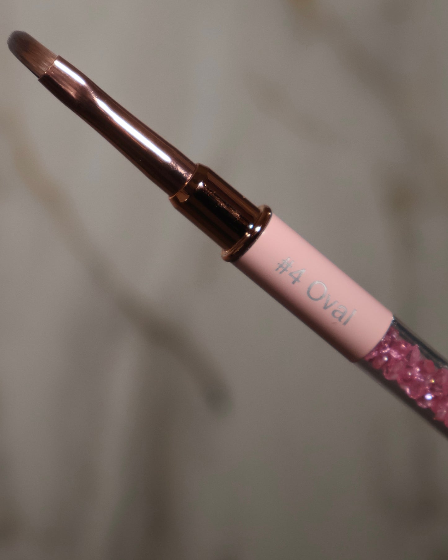 Nail brush oval