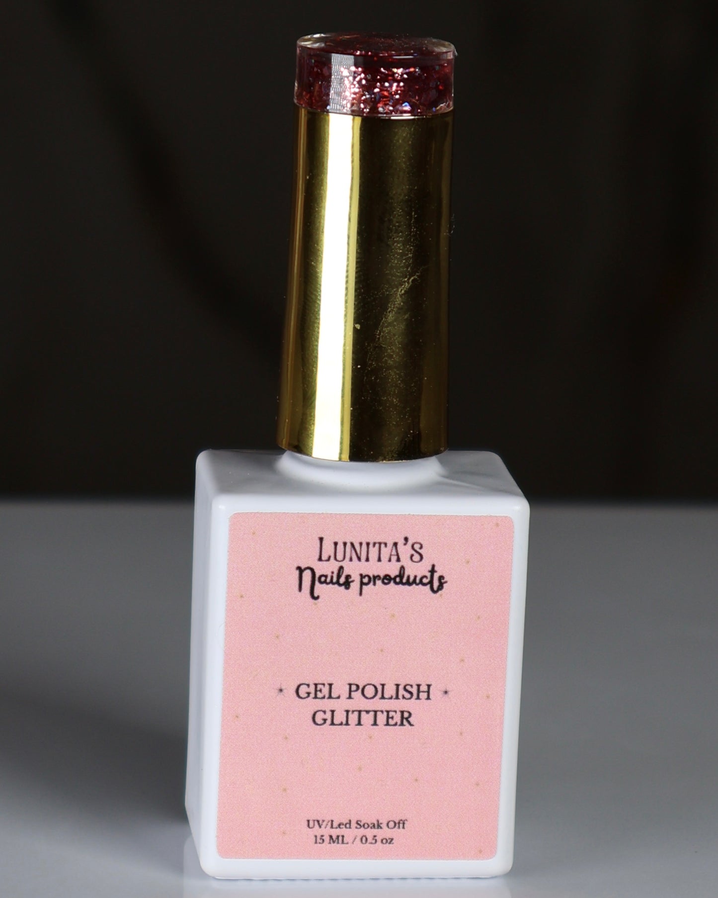 Fuchsia Rosé Glitter