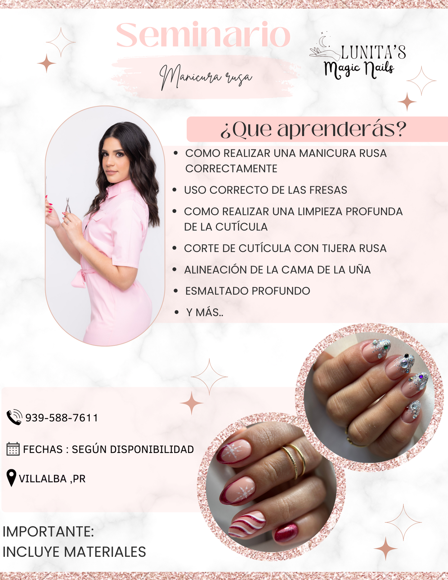 Seminario Presencial: Manicura rusa