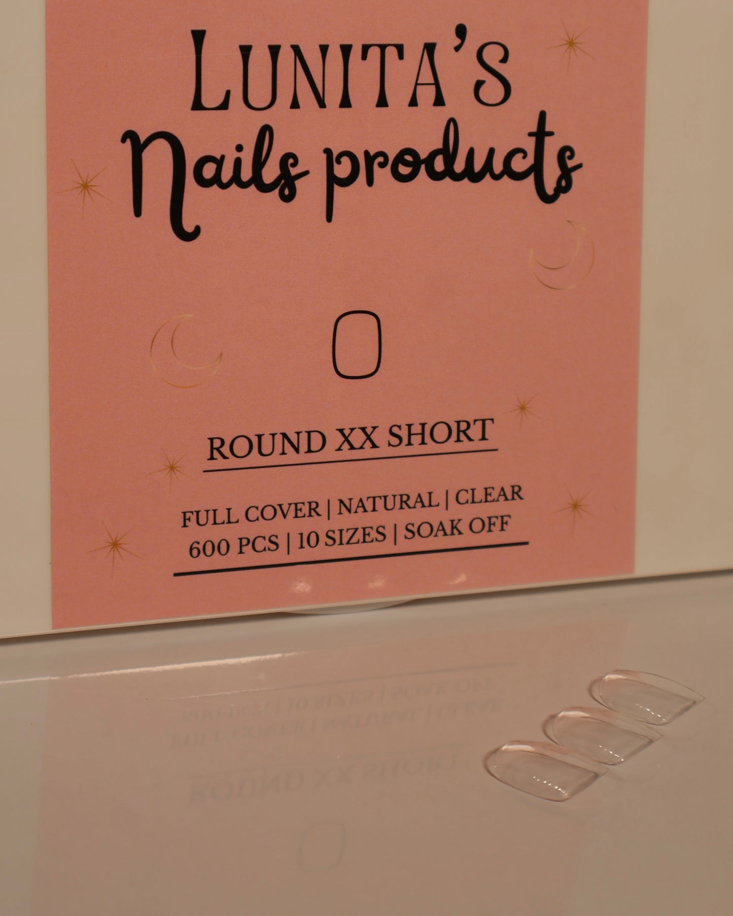 Gel tips ROUND XXS