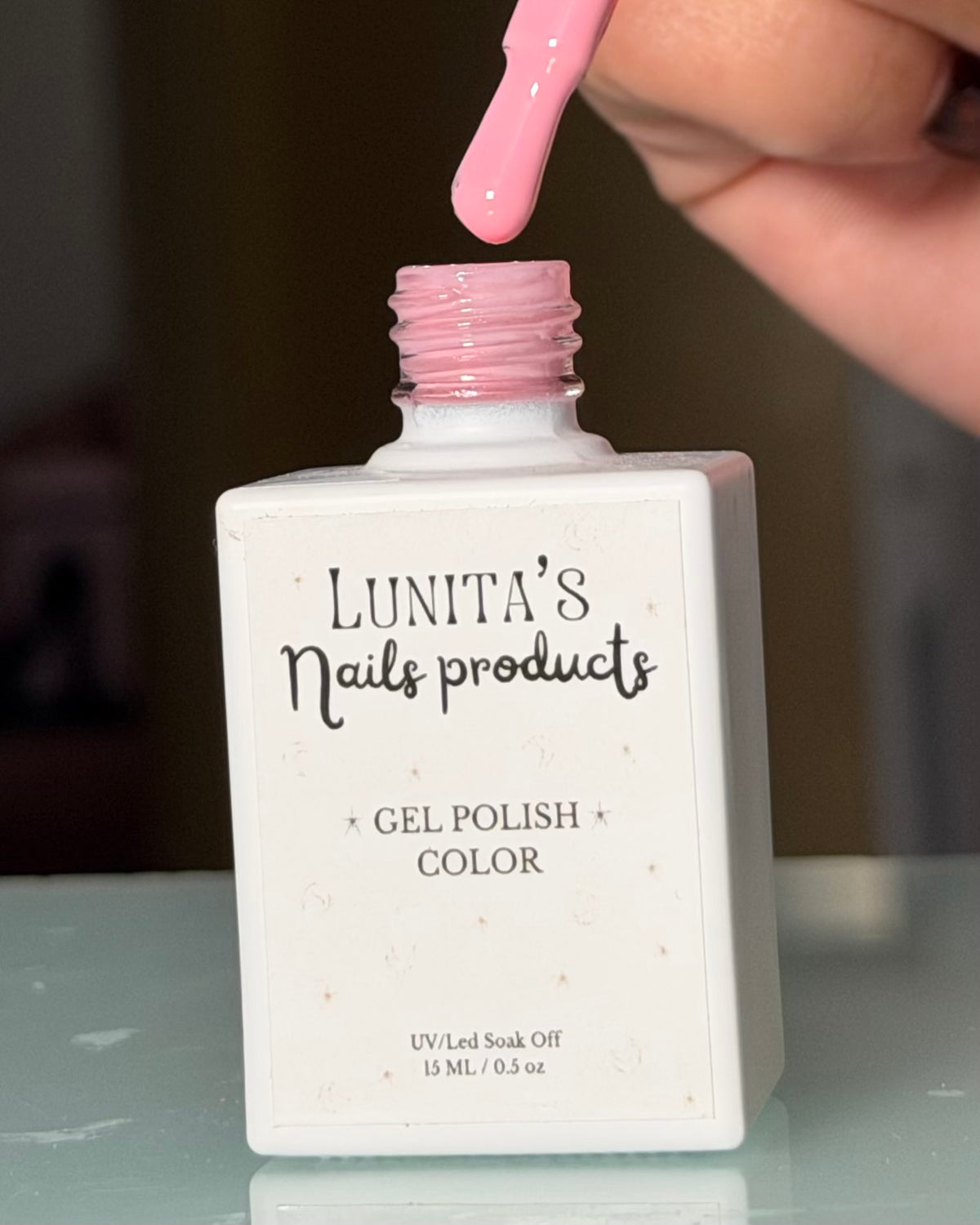 Gel Color Pink Glaze