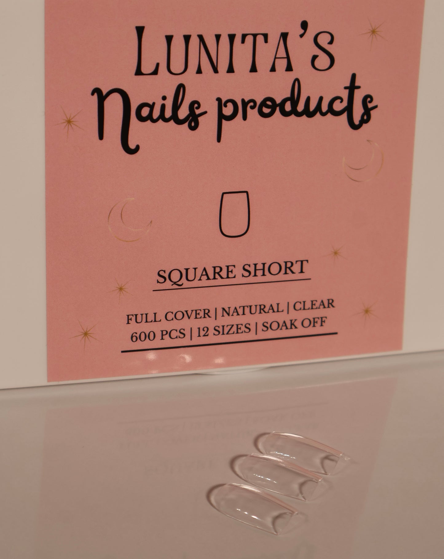 Gel tips SQUARE S