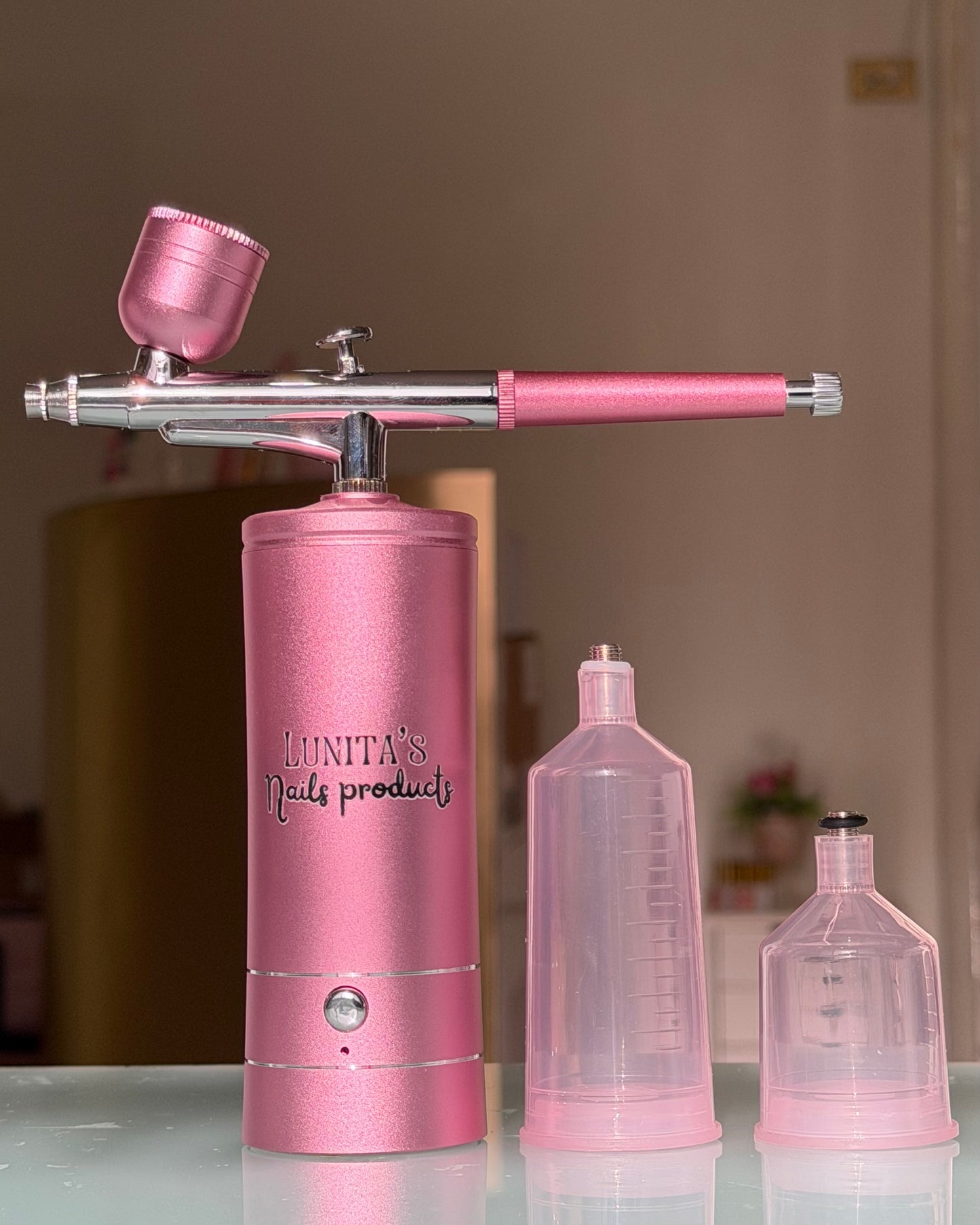 Pink Airbrush Recargable