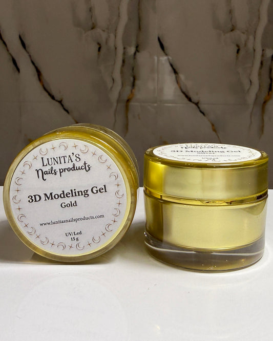 3D Modeling Gel - Gold