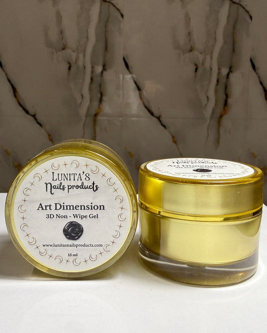 Art Dimension - 3D Gel Non-Wipe Black